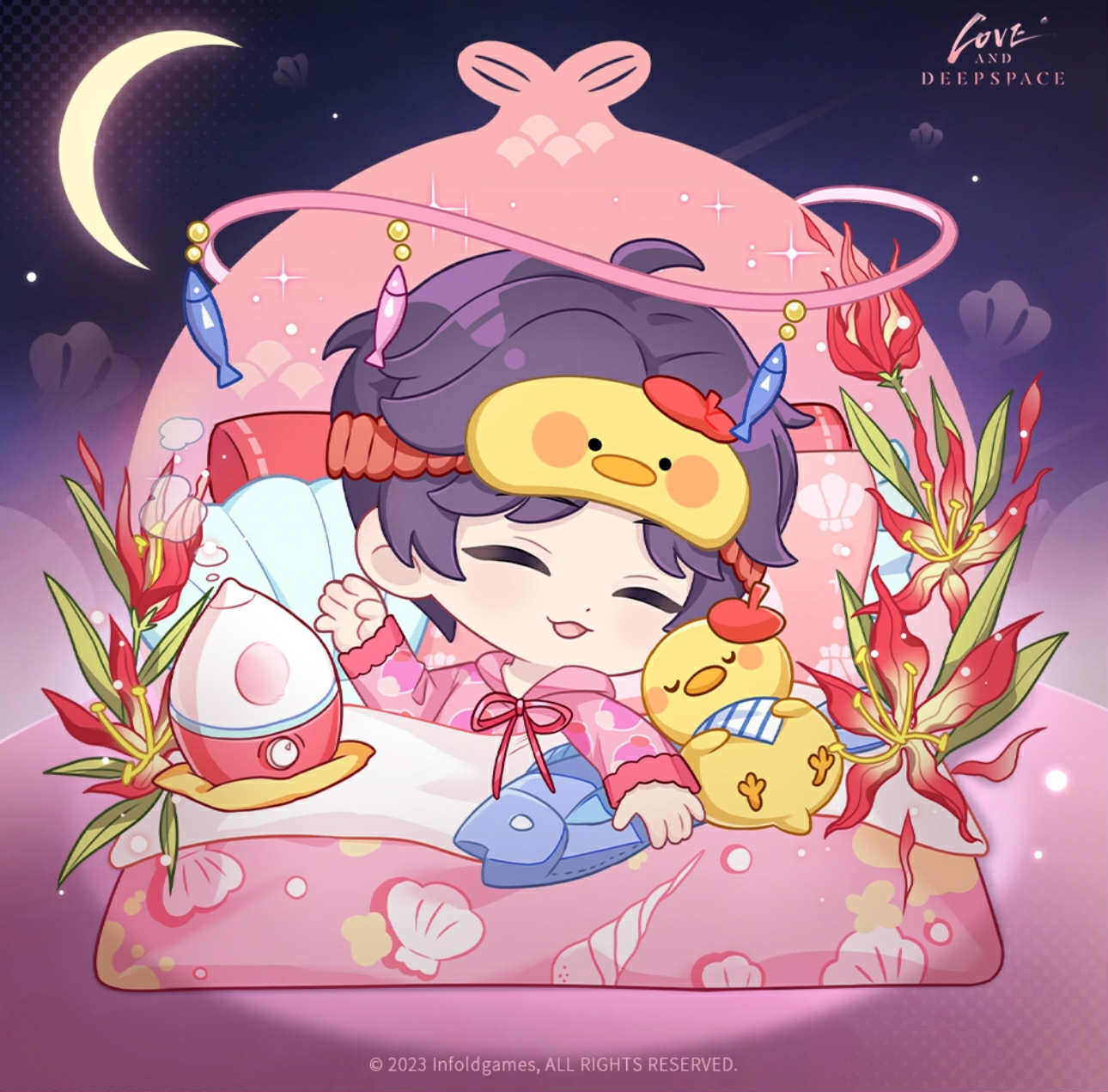 Love and Deepspace Sleepy Theme Mystery Sets